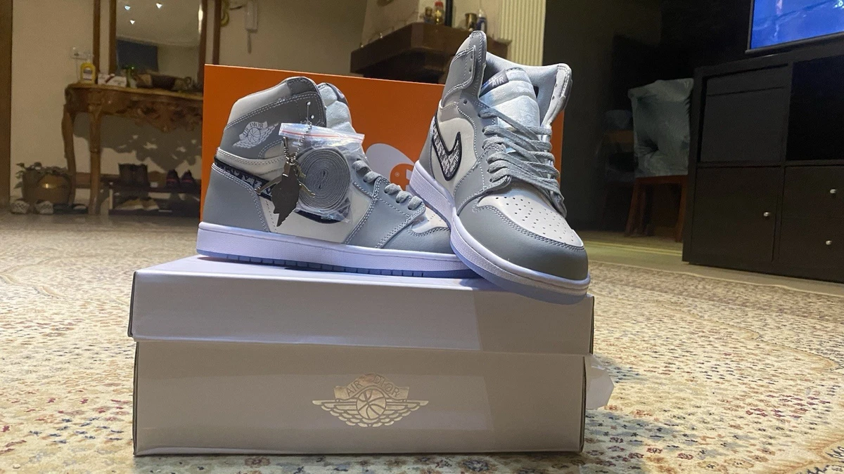 Las mejores ofertas en Jordan 1 x Dior High Gray | eBay