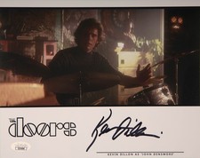 Kevin Dillon Signed 8x10 The Doors Autographed drums version JSA