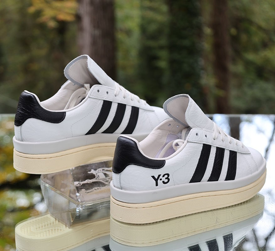 Adidas Y-3 Hicho White Black Men's Size 7.5 Custom GV9055 | eBay