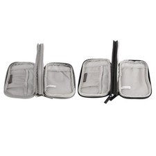 Electronic Organizer Portable Compact Travel Double Layer Electronic Storage