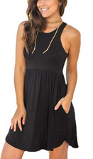 Vacation Dresses for Women 2025 Summer Dress Women'S Casual Sundresses Casual Be