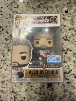 VAULTED Alex Ovechkin GR895 Funko Pop 98 AllTime Goal Leader Washington Capitals