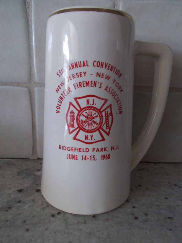 NJ - NY 55th Annual Convention Ridgefield Park NJ June 14-15 1968 stein