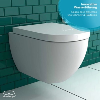 Alpenberger Wand Dusch WC Dusch Toilette Geberit Spülkasten Made in Europa