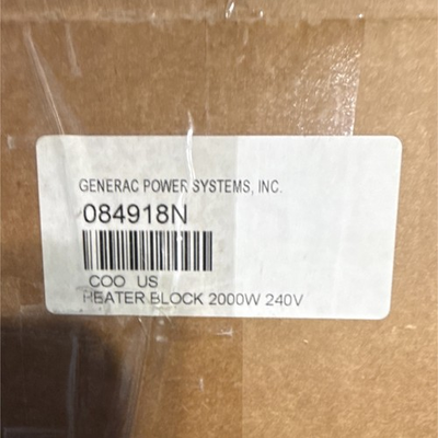 #ad #ad Generac Power Systems 084918N Heater Block 2000W 240V MPN 084918N Generator Part $250.00