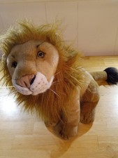 FAO Schwarz Lion Plush Rare American Museum Exclusive 21" Stuffed Animal