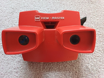 Roter 3D View Master. Made In Belgium GAF Sawyer