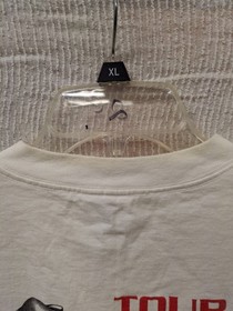 Vintage Sega Saturn Tour 1995 Cherry Coke T-Shirt Stadium Court Size L RARE!!