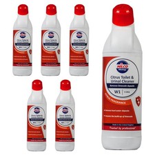 Nilco SVTN1NRTCSR 1L W1 Toilet & Urinal Cleaner Citrus Fragrance Scent 1L x6 4.83 per litre
