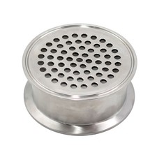 3" Tri Clamp Filter Plate with 6mm Hole Stainless Steel 304