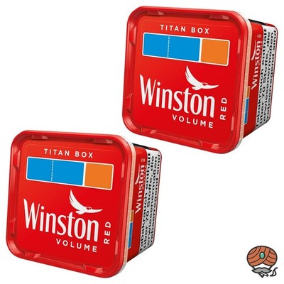 Winston Red/Rot Volumentabak Titan Box 2x 260g