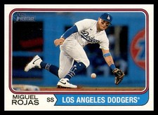 2023 Topps Heritage High Number - #523 Miguel Rojas LA Dodgers
