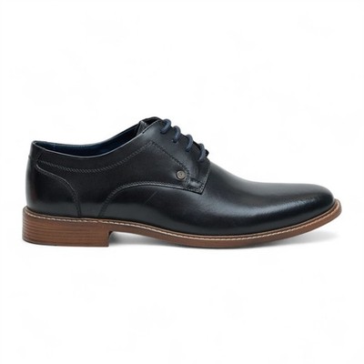 Ben Sherman Pethick Herren Schwarz Leder Oxford Brogue Formelle Derby Schuhe