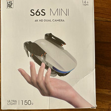 LSRC S6S Mini Ready-to-Fly Drone 4K HD Dual Camera with Remote Control