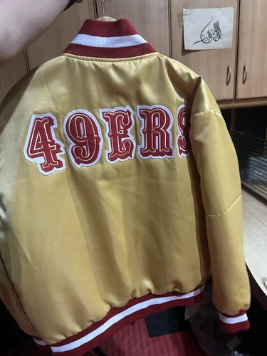 Vintage 90s San Francisco 49ers Satin Bomber Jacket - Limited sizes image 5