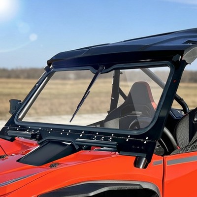 Full Glass Windshield W/Wiper For Honda Talon 1000X-4 2020+ 1000R/1000X 2019+