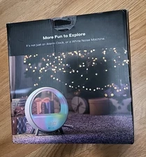 Dekala Arches Sunrise Alarm Clock with  Phone Charging, White Noise