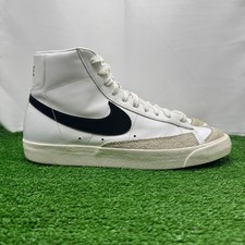 Nike Blazer Mid '77 Vintage White Black Men's Size 11.5 Sneaker Shoe BQ6806-100