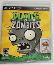Plants vs. Zombies (Sony PlayStation 3, 2011) PS3 Complete, Tested