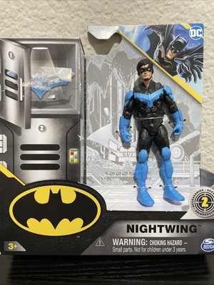 DC Nightwing Batman Action Figure With 2 Surprise Accessories Inside 4  Tall New
