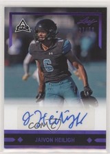 2021 Leaf Memories 1991 Base Purple Spectrum 27/30 Jaivon Heiligh Auto 9r9