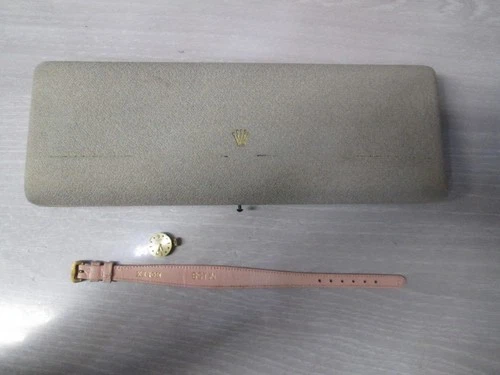 Vintage Rolex Precision Ladies Watch Movement/ Band/ Box