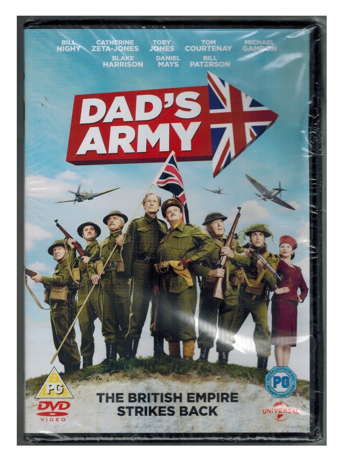 Dad's Army DVD Bill Night Catherine Zeta-Jones Toby Jones PAL 2