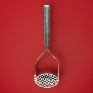 Flint Arrowhead Potato Masher Stainless Steel USA Vintage Kitchen Utensil