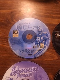 Lot Of 4 SEGA Dreamcast Games NFL NCAA Shenmue Passport