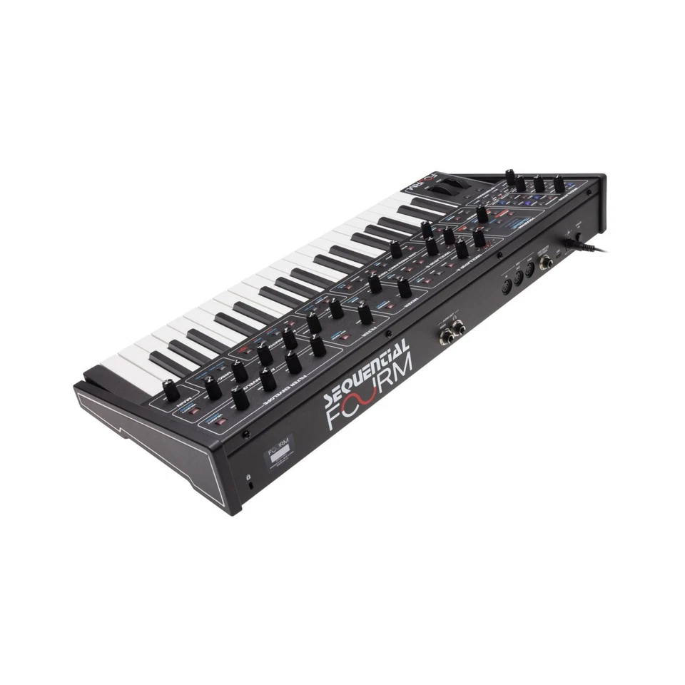 Sequential Fourm 4-Voice Analog Synthesizer with Polyphonic Aftertouch - Image 3 of 4