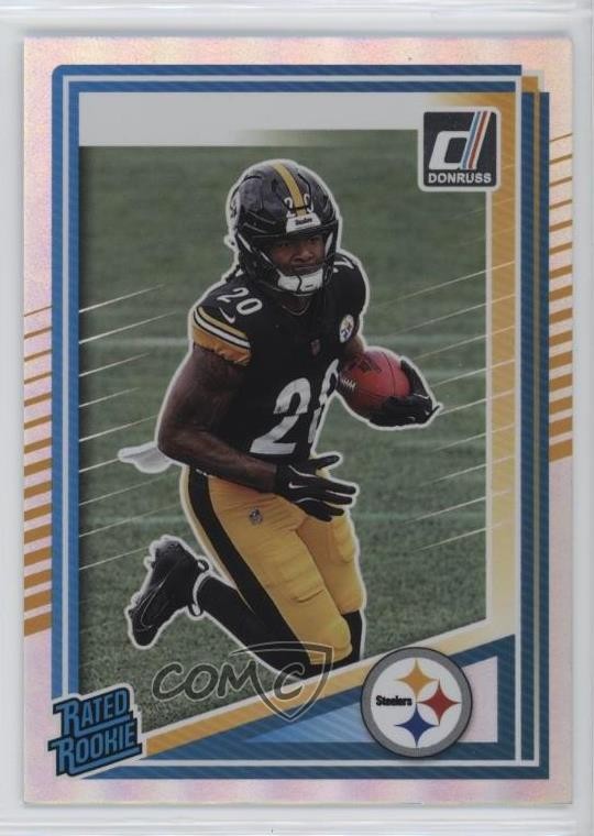 2025 Panini Donruss Rated Rookie No Name Kaleb Johnson #322 6q5