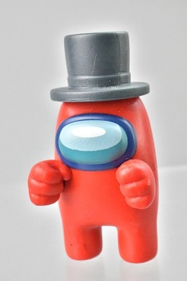 Among Us Innersloth Mini Crewmate Red Top Hat Just Toys
