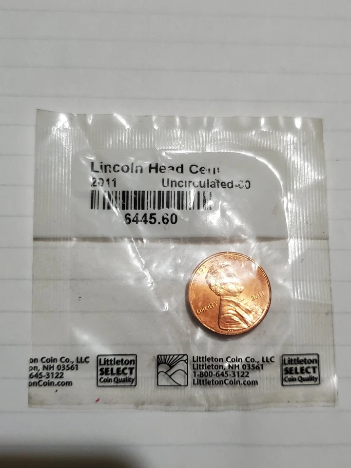 2011 Lincoln Shield Cent Uncirculated Sealed Package DDO - Image 3 of 4