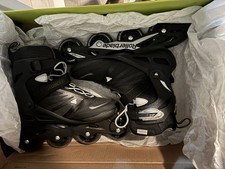 Rollerblade Zetrablade Men's Fitness Inline Skates Black/Gray Size 9