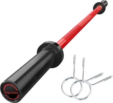 47in Olympic Barbell Weight Bar 500lbs Capacity Powerlifting Bar 