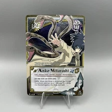 Naruto CCG/TCG #440 Anko Mitarashi 1st Edition Approaching Wind Rare NM