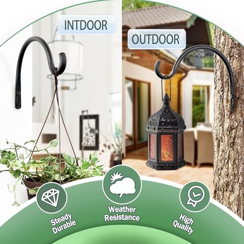 Hanging Plant Bracket Hooks: Wall Plant Hook Planters and Decor - 8 Inch 8 - A - Picture 3 of 6
