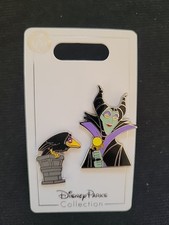 Disney Sleeping Beauty Maleficent And Diablo Two Pin Set 2 Pins New OE Pin