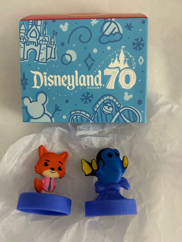 NEW Disneyland 70th Anniversary McDonald’s Happy Meal 2025 #16 Nick Wilde + Dory