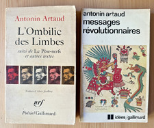 Antonin Artaud * Messages Révolutionnaires + L'Ombilic * Gallimard 1973 & 1979