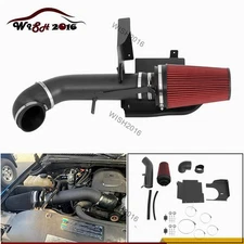 4" Inch Cold Air Intake Kit +Heat Shield for 99-06 GMC/Chevy V8 4.8L/5.3L Black