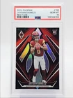 JAYDEN DANIELS 2024 PHOENIX ROOKIE RED FADE COMMANDERS A RC /299 PSA 10 Q0004