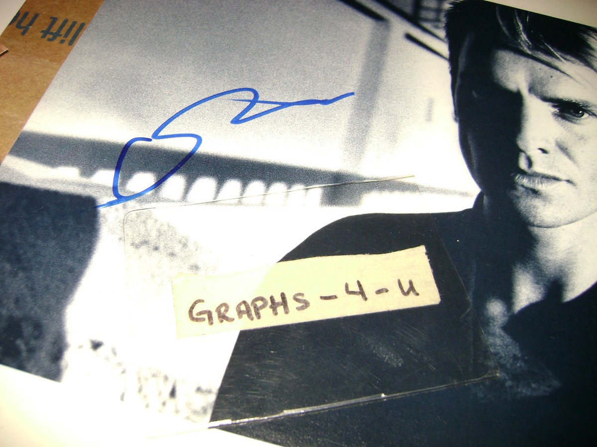 Sting Signed Autograph the Police COA B | eBay