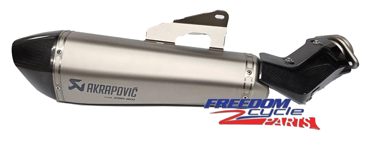 Can am akrapovic deals