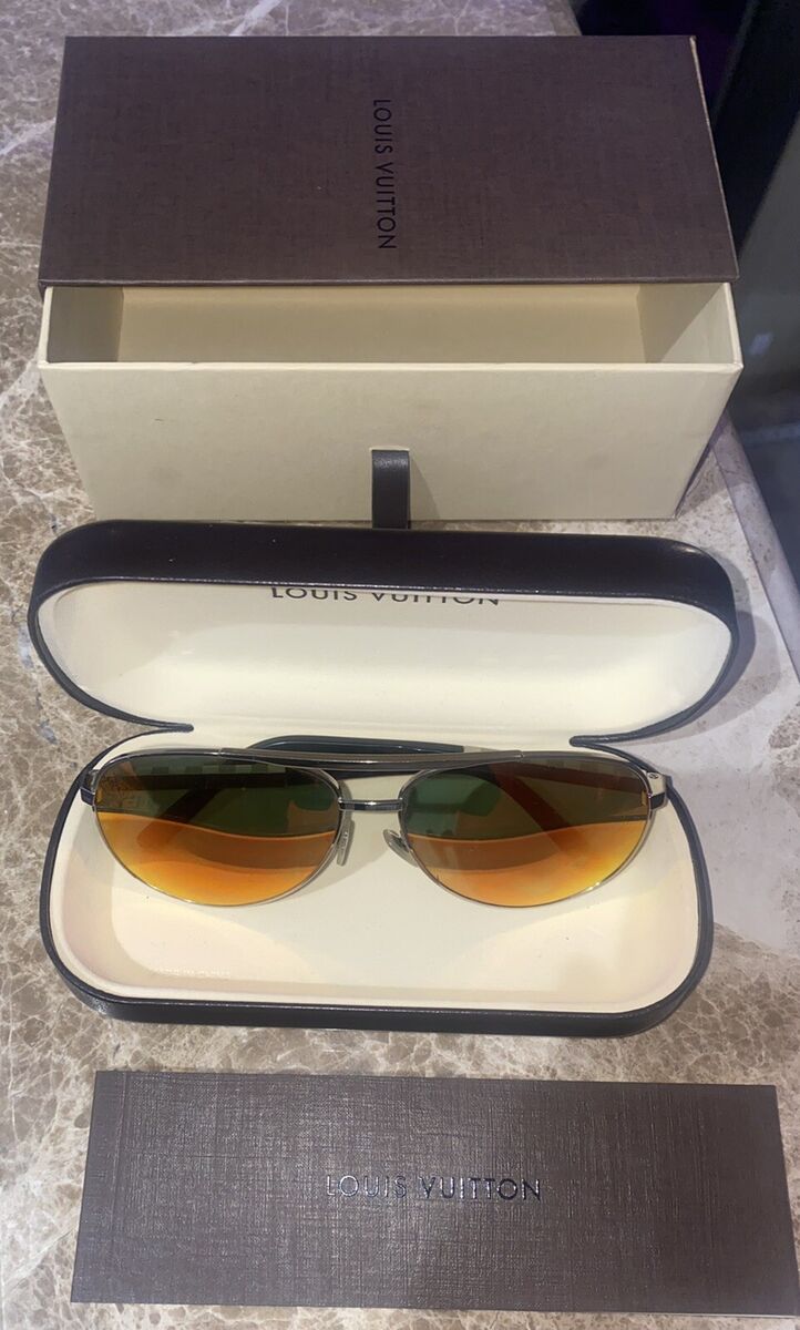 Louis Vuitton Attitude Pilote Sunglasses - Gold Sunglasses