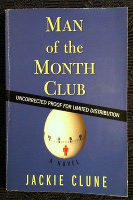 2006  MAN OF THE MONTH CLUB  Uncorrected Proof Book Jackie Clune EASTENDERS