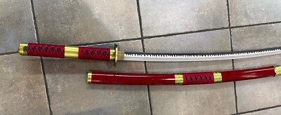 Roronoa Zoro Sandai Kitetsu One Piece Katana Sword & Sheath Metal With Led Light