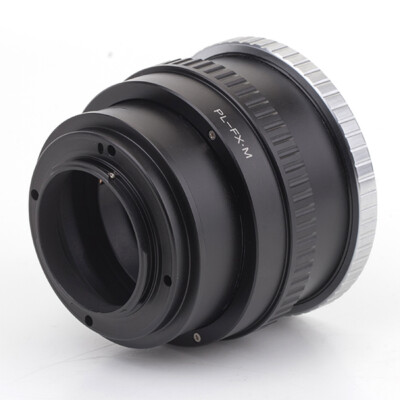 Macro Lens Mount Adapter for Arri PL Cine Lens to Fujifilm Fuji X Mount Camera