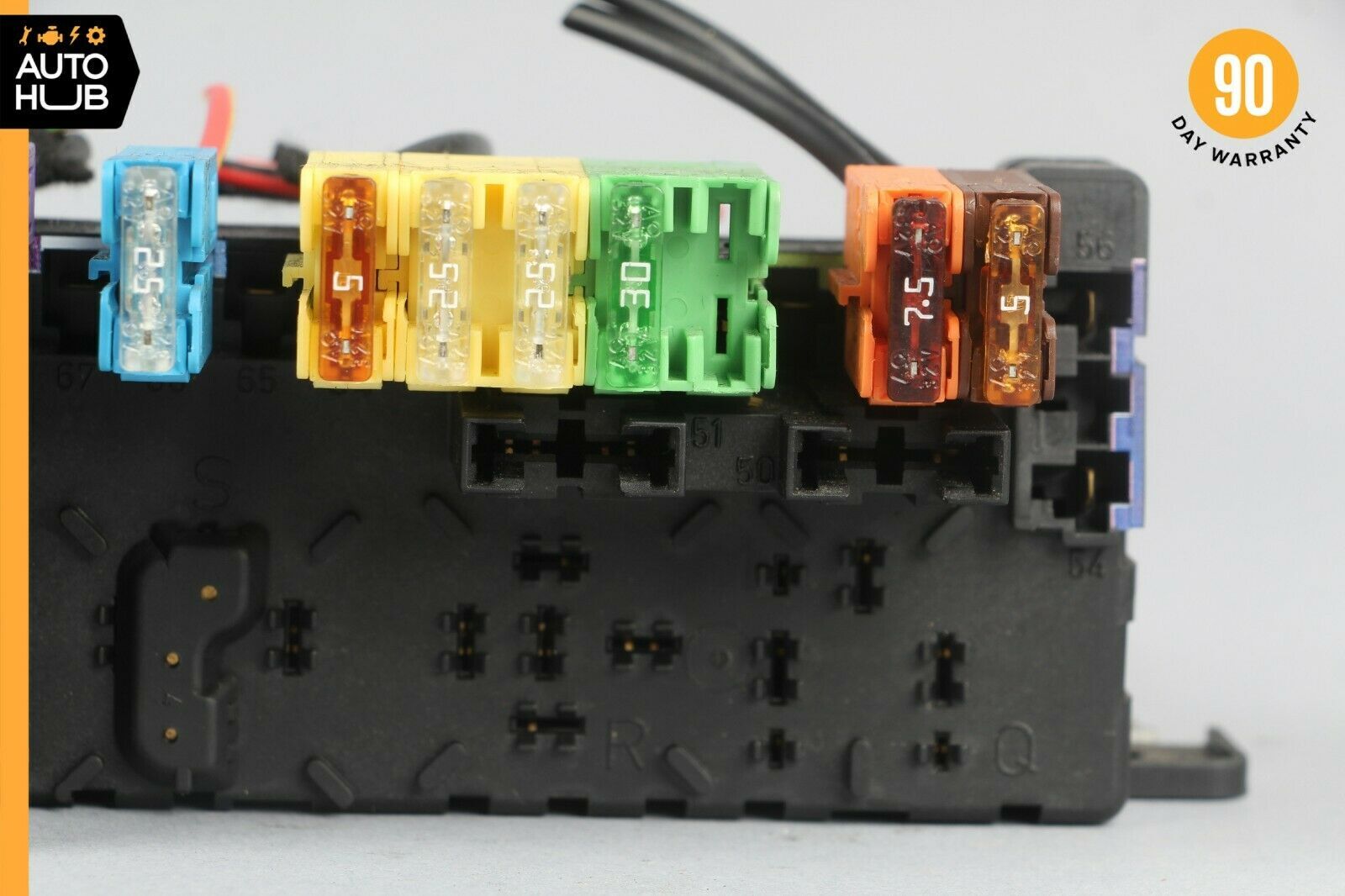 03-12 Mercedes R230 SL500 SL550 SL55 AMG Rear SAM Fuse Box Relay Module OEM