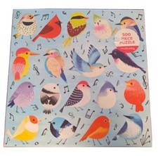 Puzzle by mudpuppy Songbirds 500 Pieces Colorful Bird Themed may22
